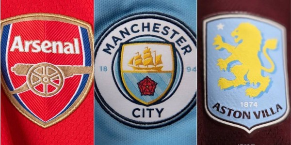 阿森纳、曼城和阿斯顿维拉接下来五场英超赛程对比，接下来的一个月可能会决定英超冠军的归属。