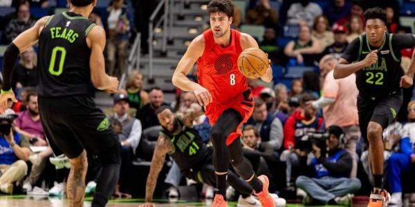 杨瀚森面部挫伤休战 开拓者不敌鹈鹕遭遇3连败