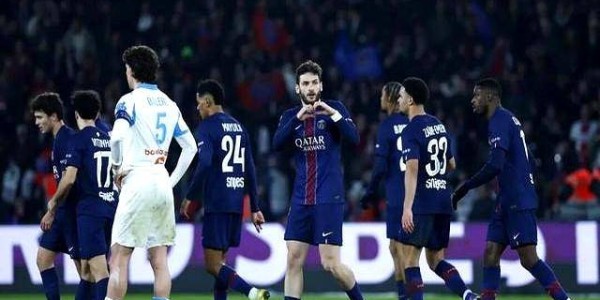 5球横扫马赛！巴黎一加速，法甲无人能及