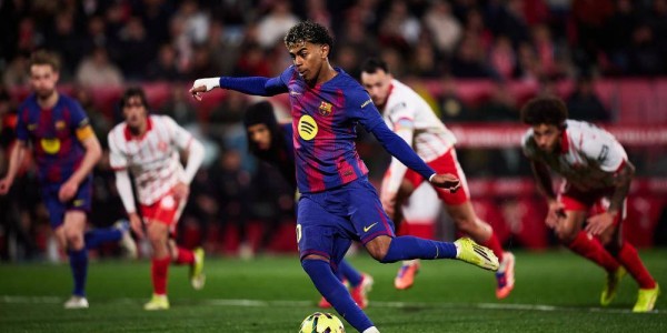 随着赫罗纳2-1爆大冷门，西甲最新积分榜出炉：巴萨正式丢榜首