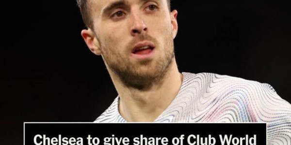 TA：切尔西将球员的部分世俱杯奖金捐给若塔家人，数额超50万美元