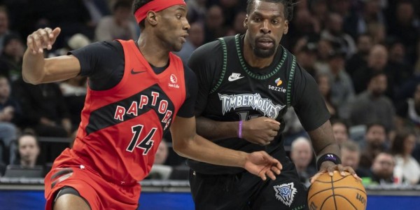 华子22分戈贝尔18+12 森林狼击败猛龙5连胜