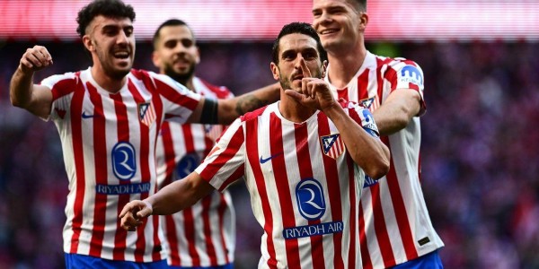 2-1，马竞终结西甲2连败+逼近前三，格列兹曼一剑封喉