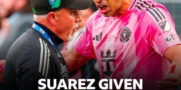 迈阿密巨星因向对手工作人员吐口水遭禁赛六场，美职联或将跟进处理