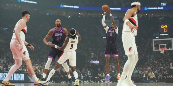 爱德华兹34分麦丹29分 森林狼险胜开拓者