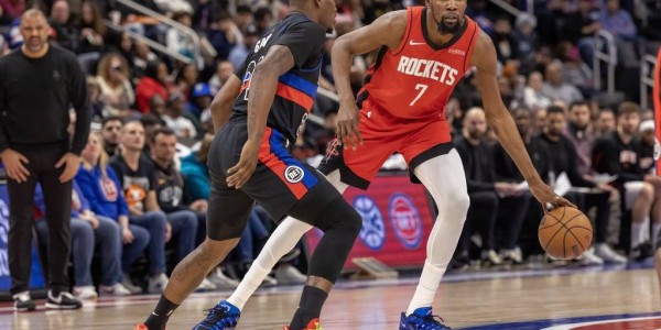 杜兰特32+7申京19+5杜伦18分 火箭终结活塞四连胜