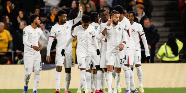 进球大战！联赛杯-吉滕斯造3球德拉普染红 切尔西4-3狼队晋级