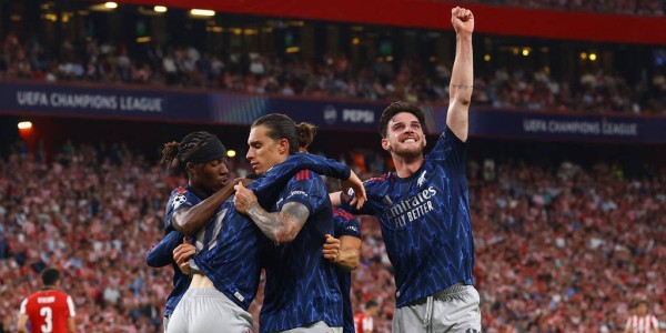 欧冠-马丁内利与特罗萨德替补互相传射 阿森纳2-0毕巴