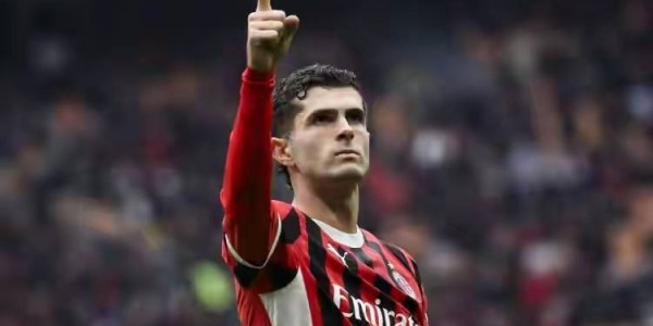 意甲媒体统计：普利西奇平均64分钟1球，超高效率冠绝意大利！联赛7球与劳塔罗并列榜首！