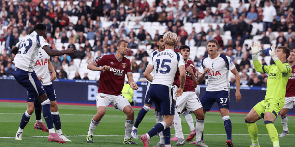 热刺3-0西汉姆联 排名升至第二