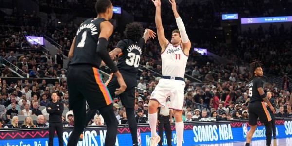 文班亚马27+10伦纳德30+9 马刺击败快船迎三连胜