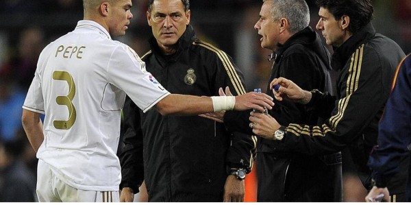 佩佩透露阿隆索与穆里尼奥交流频繁