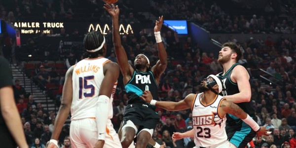 吉莱斯皮30+10克林根14+15 太阳送开拓者6连败