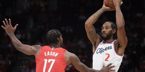 伦纳德27+12杜兰特空砍21+8+6 快船复仇火箭