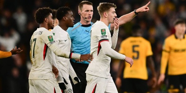 德拉普复出25分钟染红离场 切尔西4-3险胜狼队