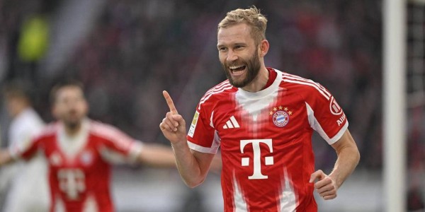 德甲最新战报：拜仁凯恩三球助队大胜 稳居积分榜首领先莱比锡8分